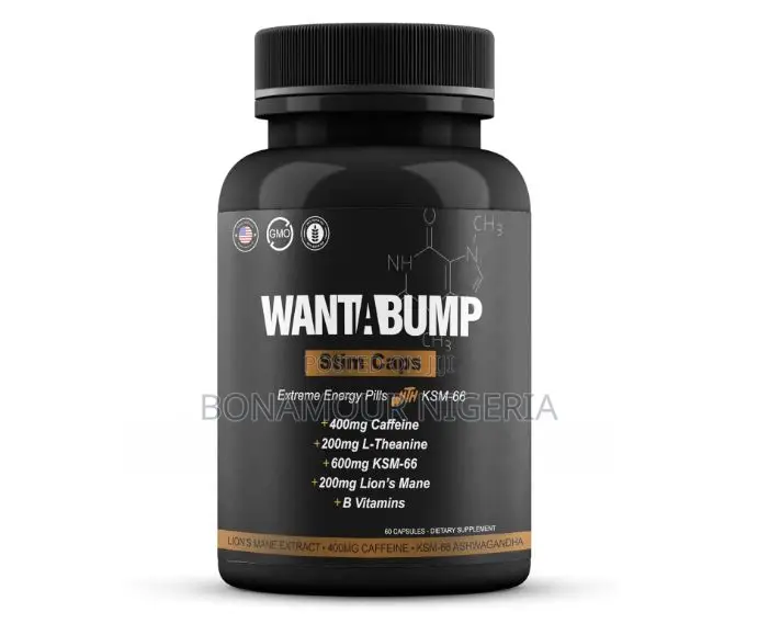 Want a Bump Caffeine | B-Vitamins | Ashwaga | Lion's Mane | L-Theanine