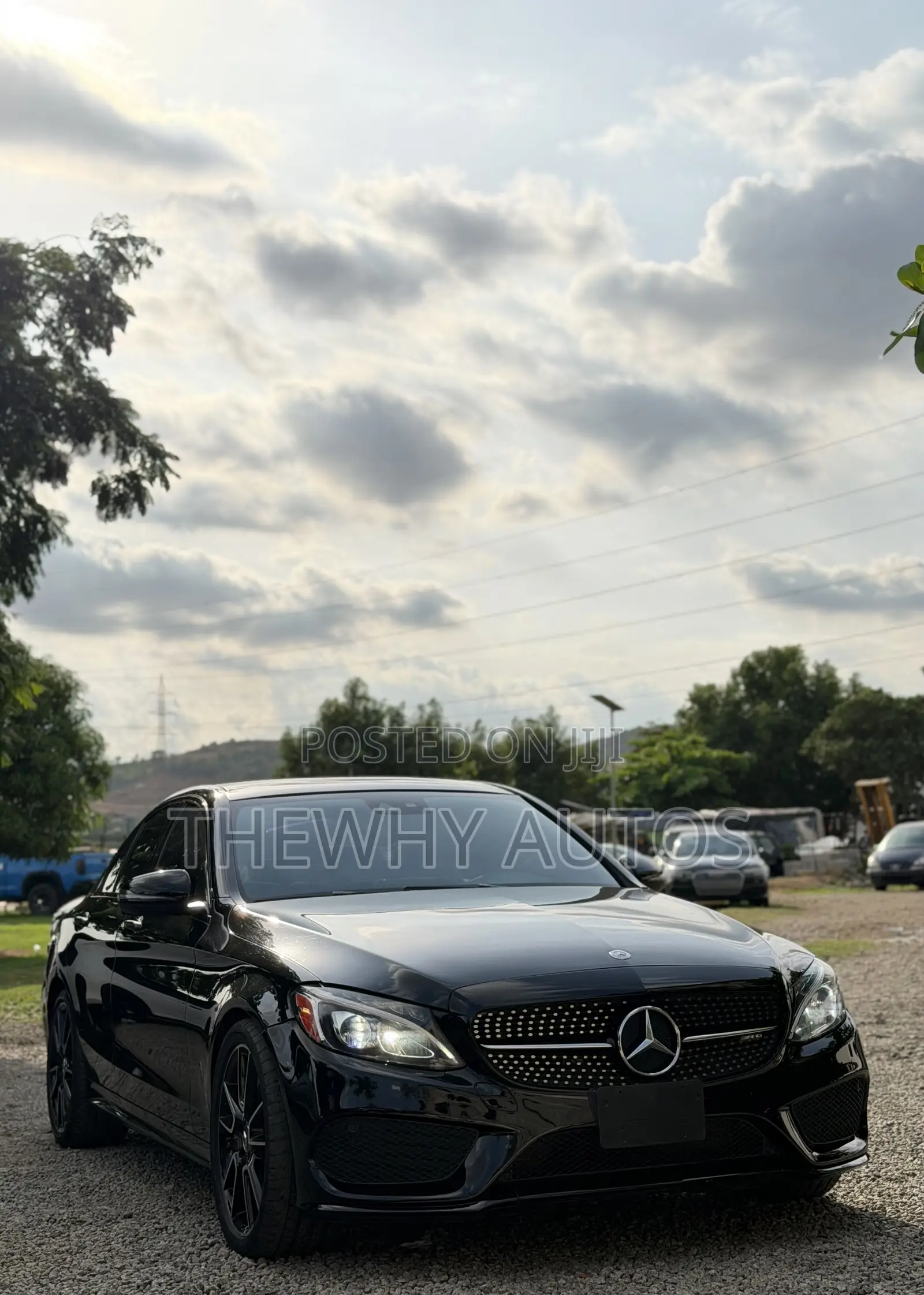 Mercedes-Benz C43 4Matic Cabriolet AWD (3.0L V6 9AM) 2017 Black