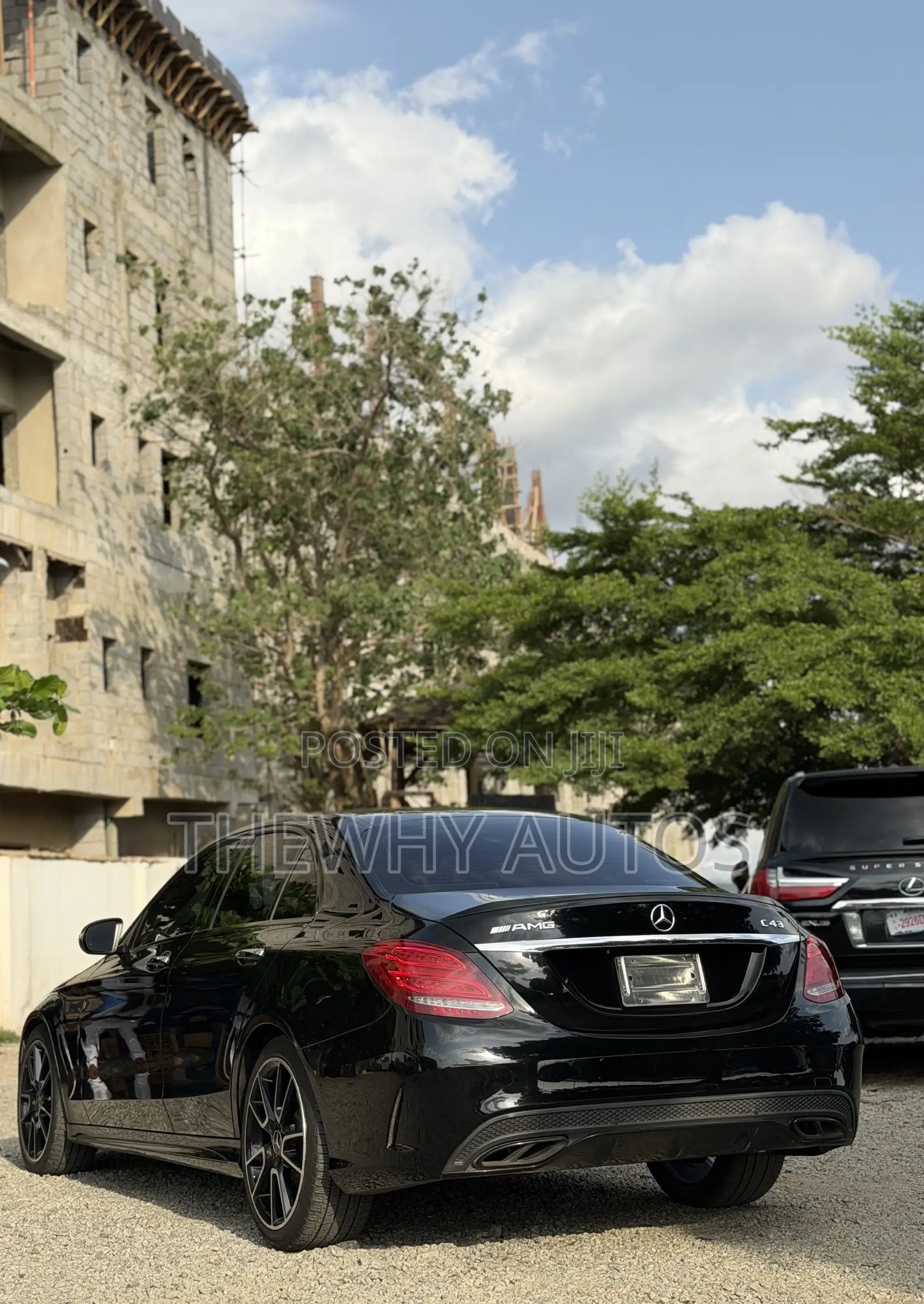 Mercedes-Benz C43 4Matic Cabriolet AWD (3.0L V6 9AM) 2017 Black