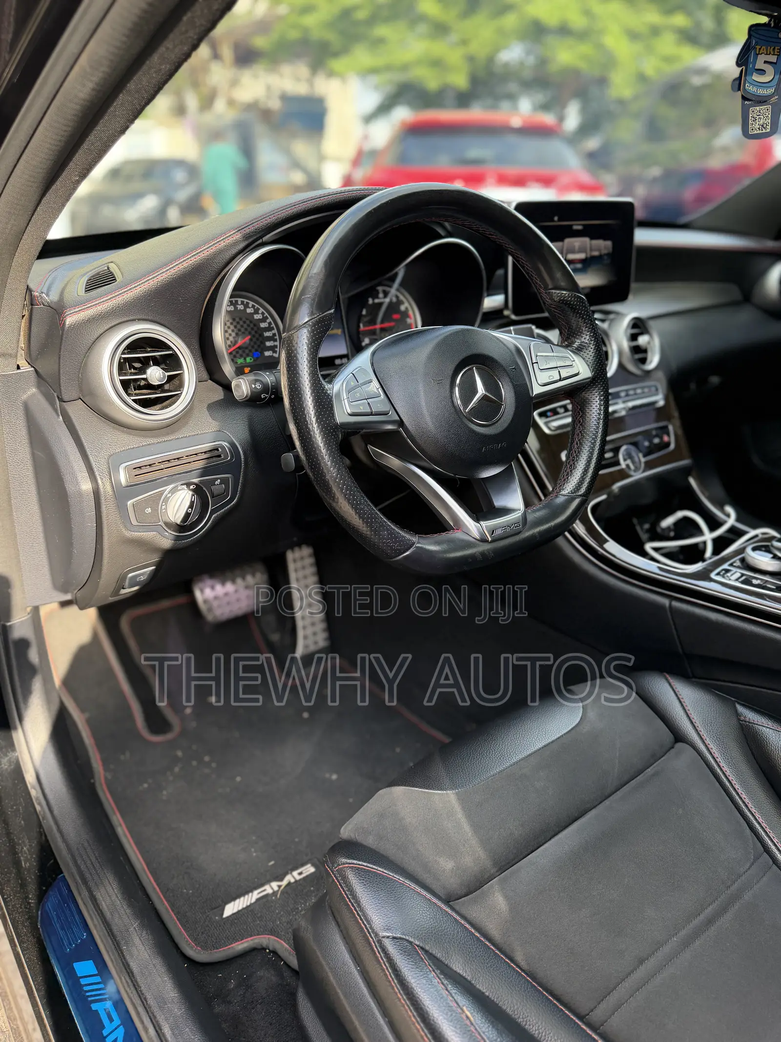 Mercedes-Benz C43 4Matic Cabriolet AWD (3.0L V6 9AM) 2017 Black
