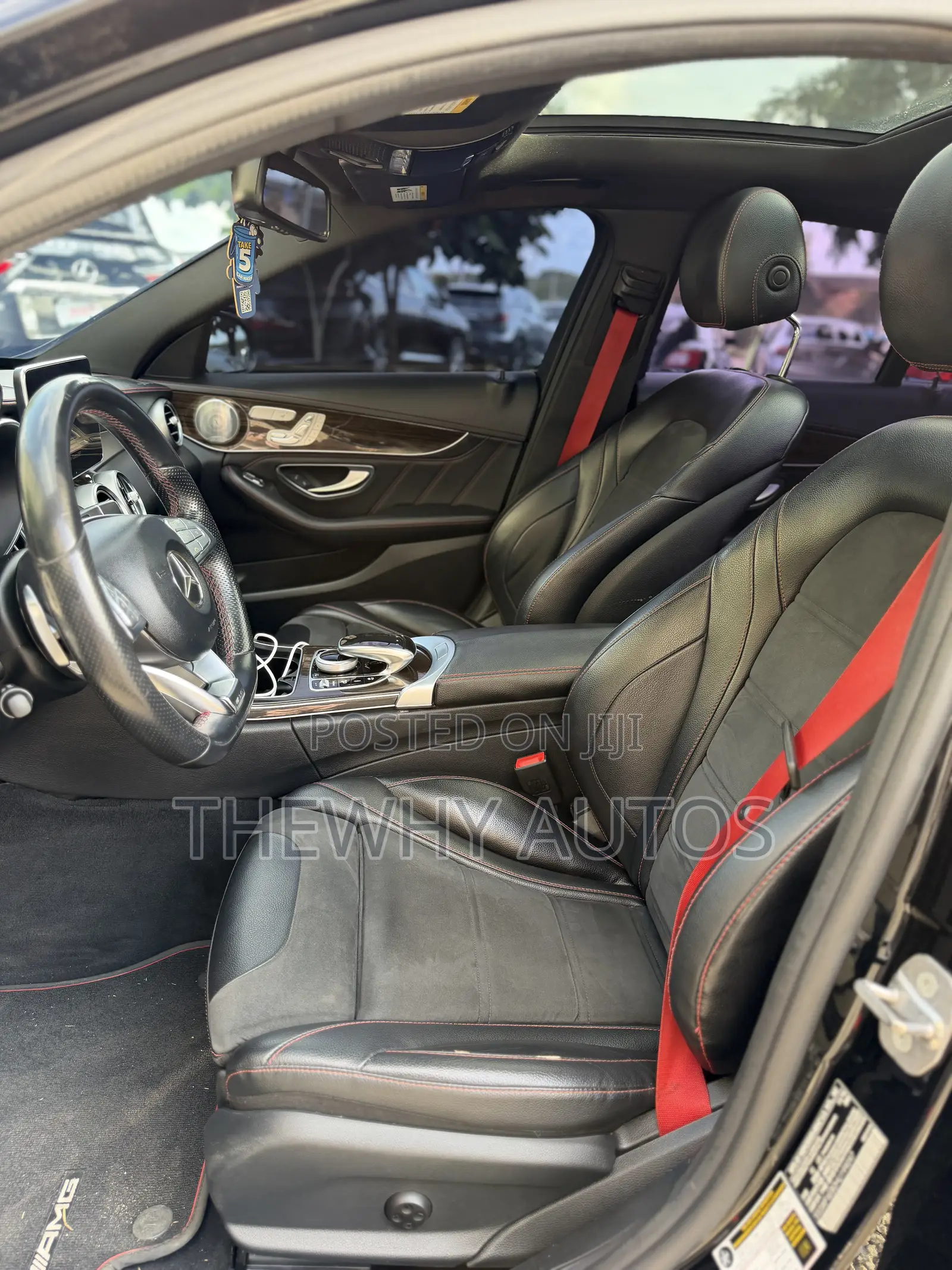 Mercedes-Benz C43 4Matic Cabriolet AWD (3.0L V6 9AM) 2017 Black