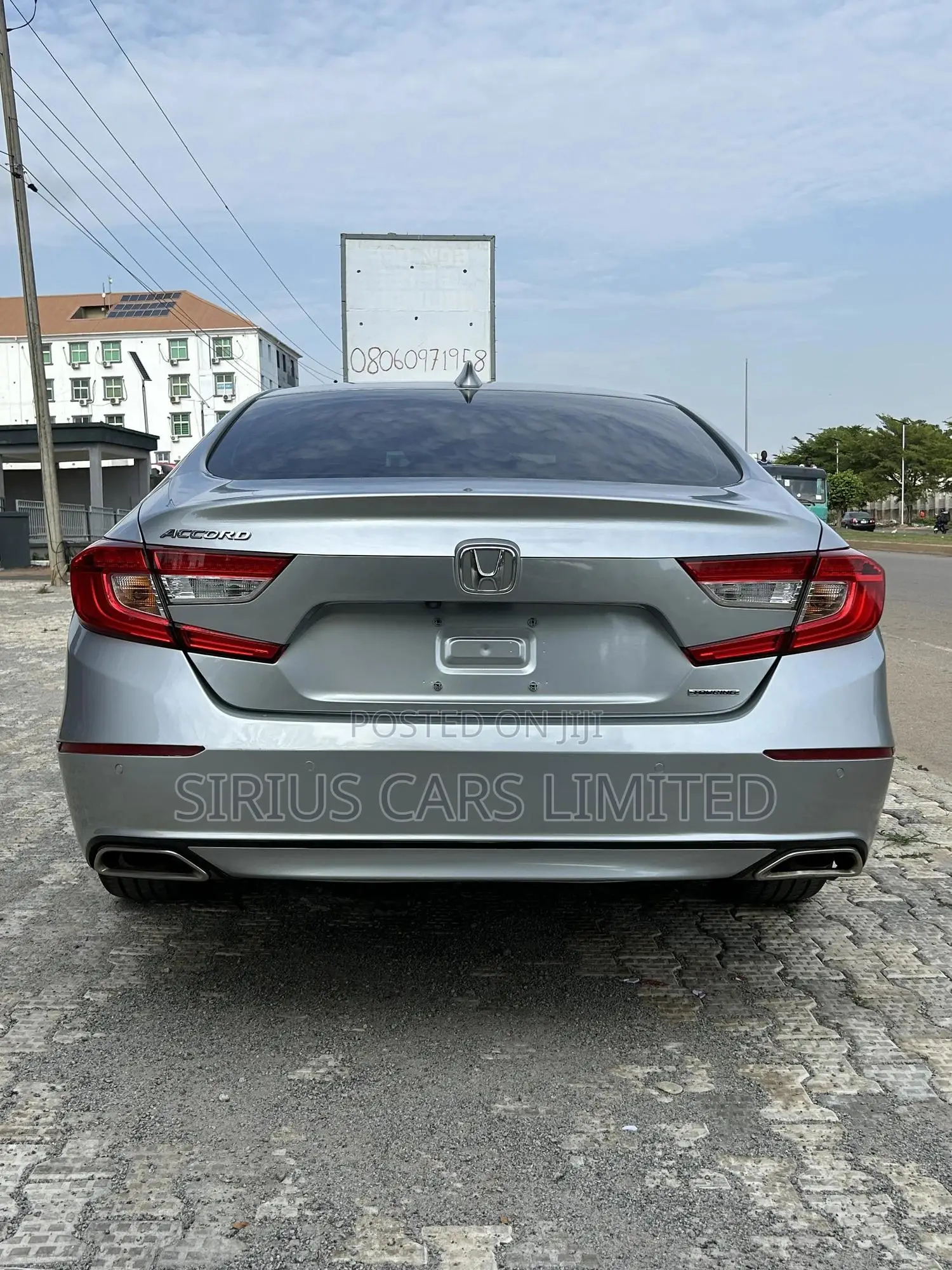 Honda Accord Touring 2018 Silver