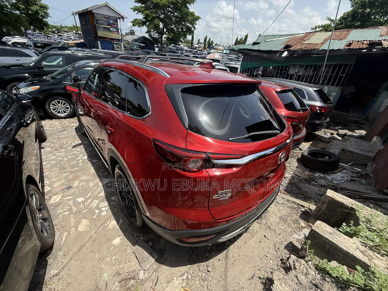 Mazda CX-9 Grand Touring AWD 2016 Red