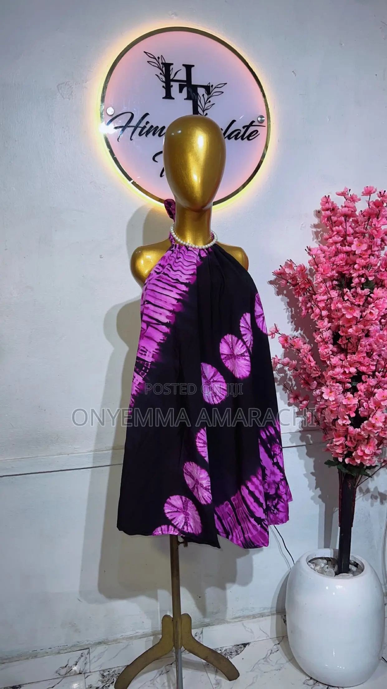 Backless Yanga Gown
