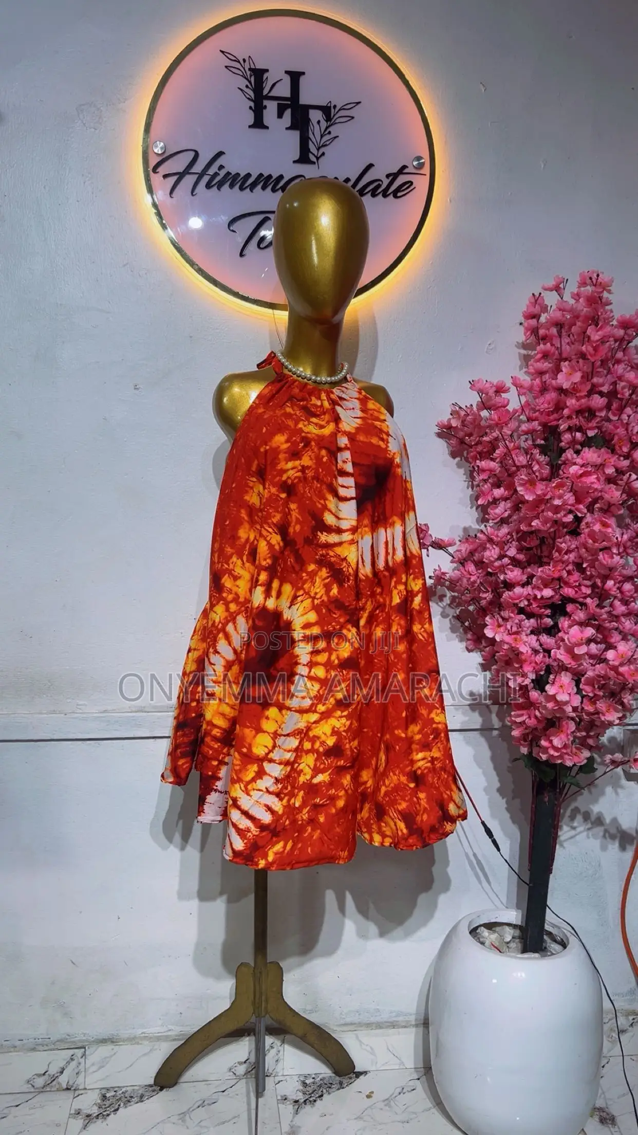 Backless Yanga Gown