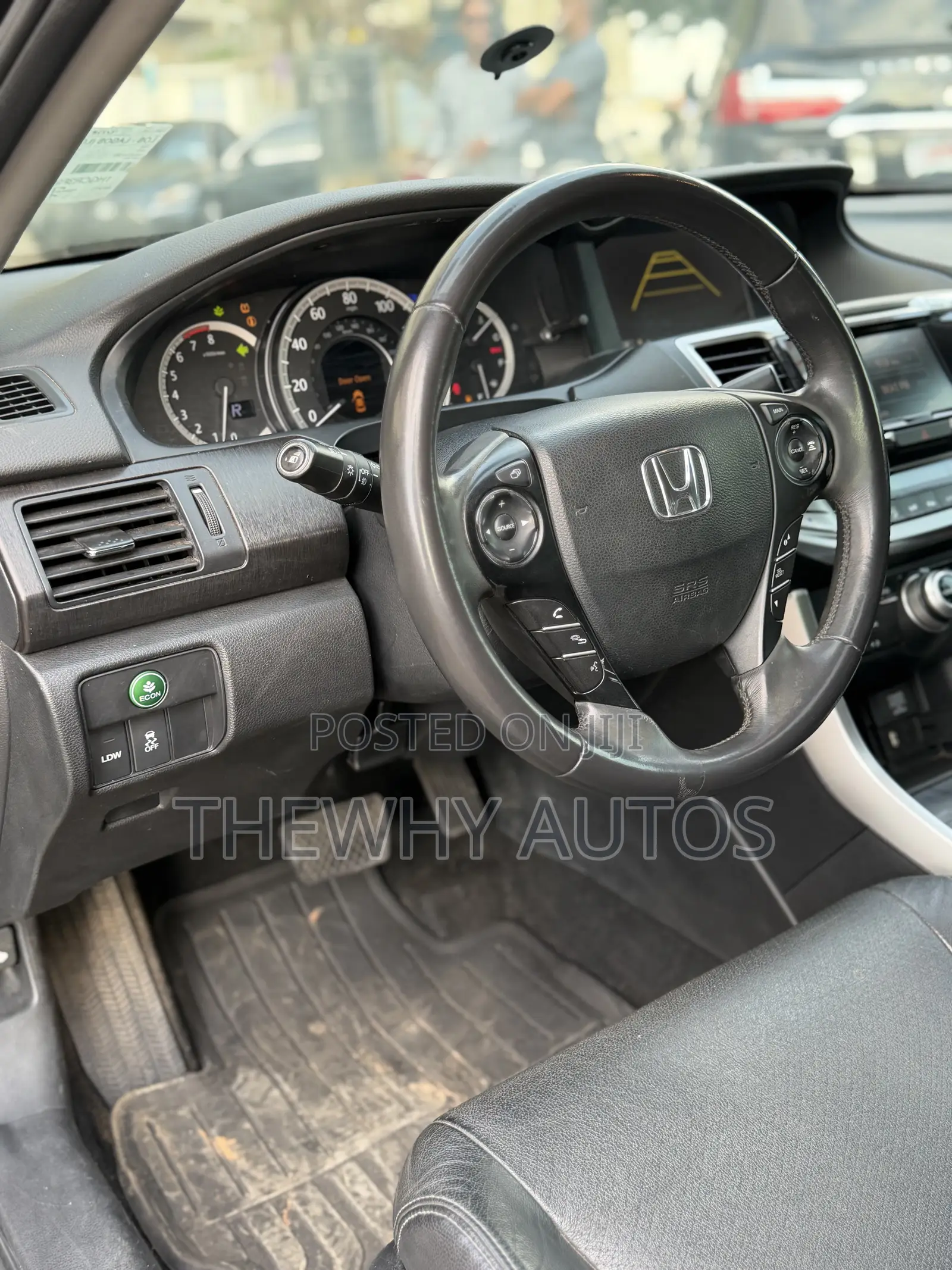 Honda Accord EX-L 4dr Sedan w/Navigation (2.4L 4cyl CVT) 2014 Black