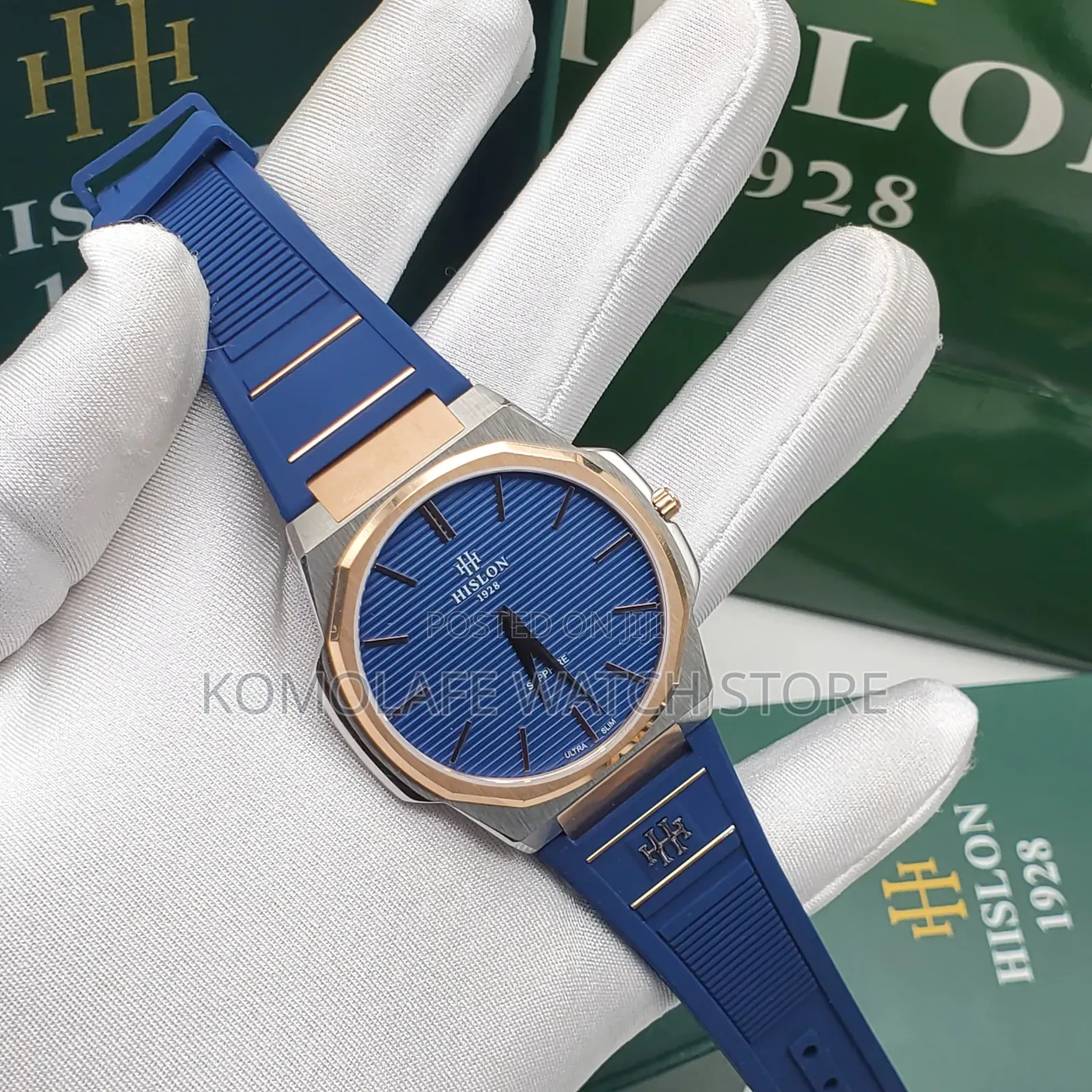 Hislon Luxury Rubber Watch