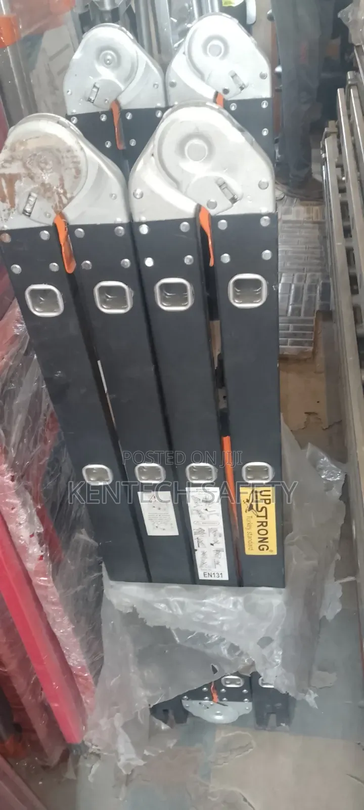 Original Quality Multi Purpose Folding Ladders 3x4ft 12ft Aluminum