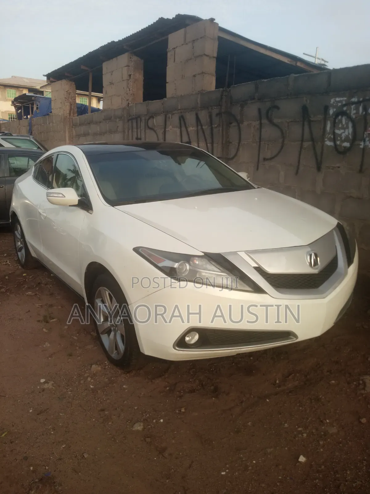 Acura ZDX Base AWD 2012 White