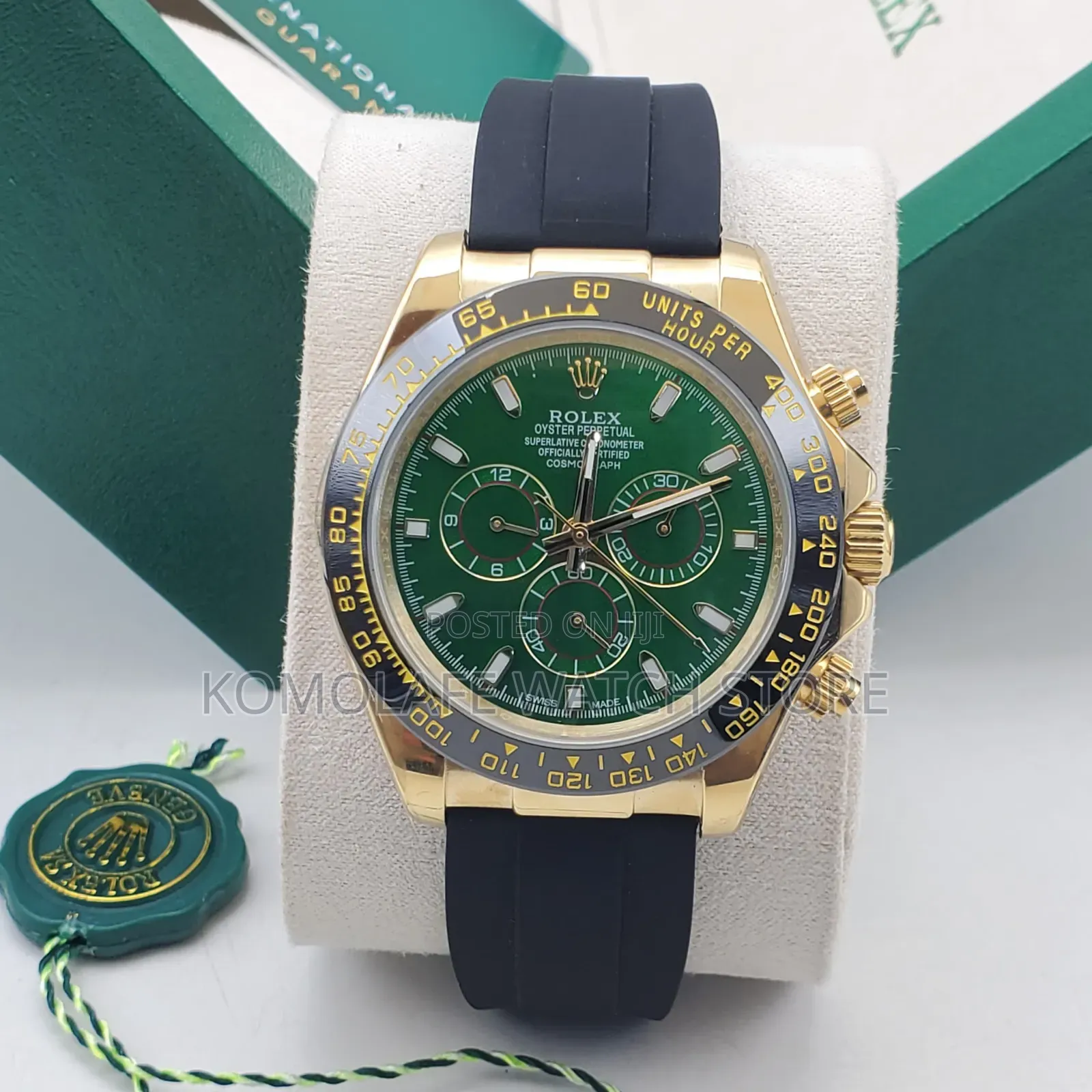 Rolex Daytone Rubber Watch