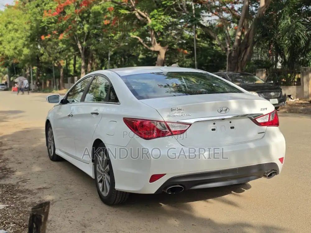 Hyundai Sonata Limited 4dr Sedan (2.0L 4cyl Turbo 6A) 2014 White