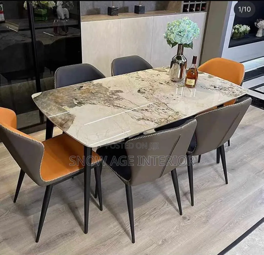 Marble Dining Set (6seater)