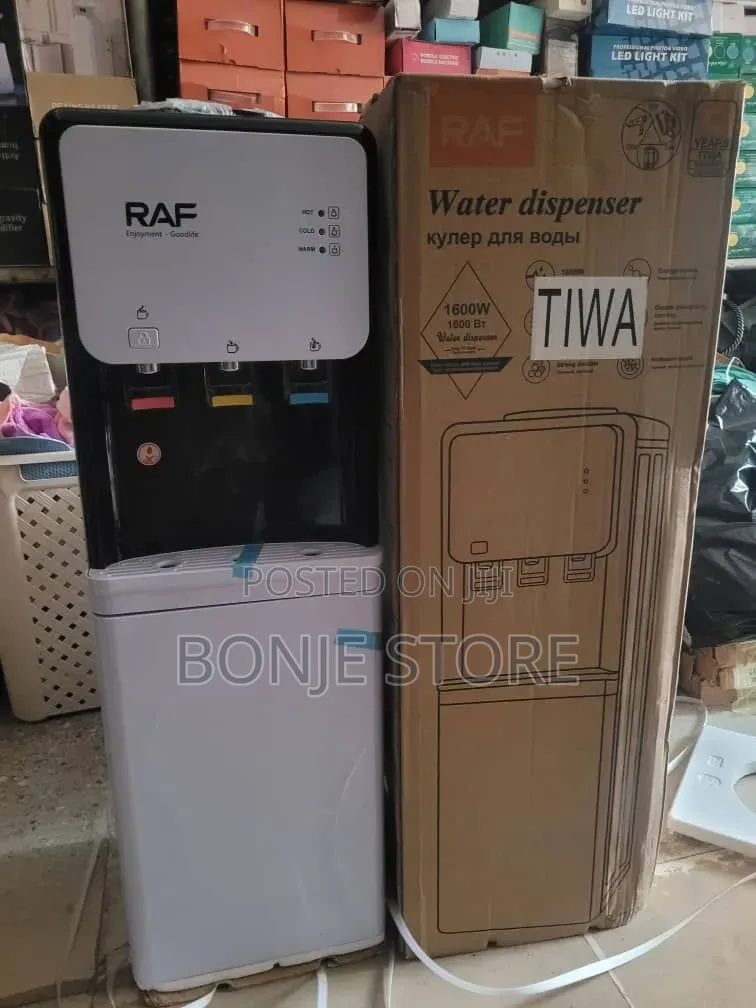Raf Water Dispenser
Ice Cold, Hot and Room Temperature