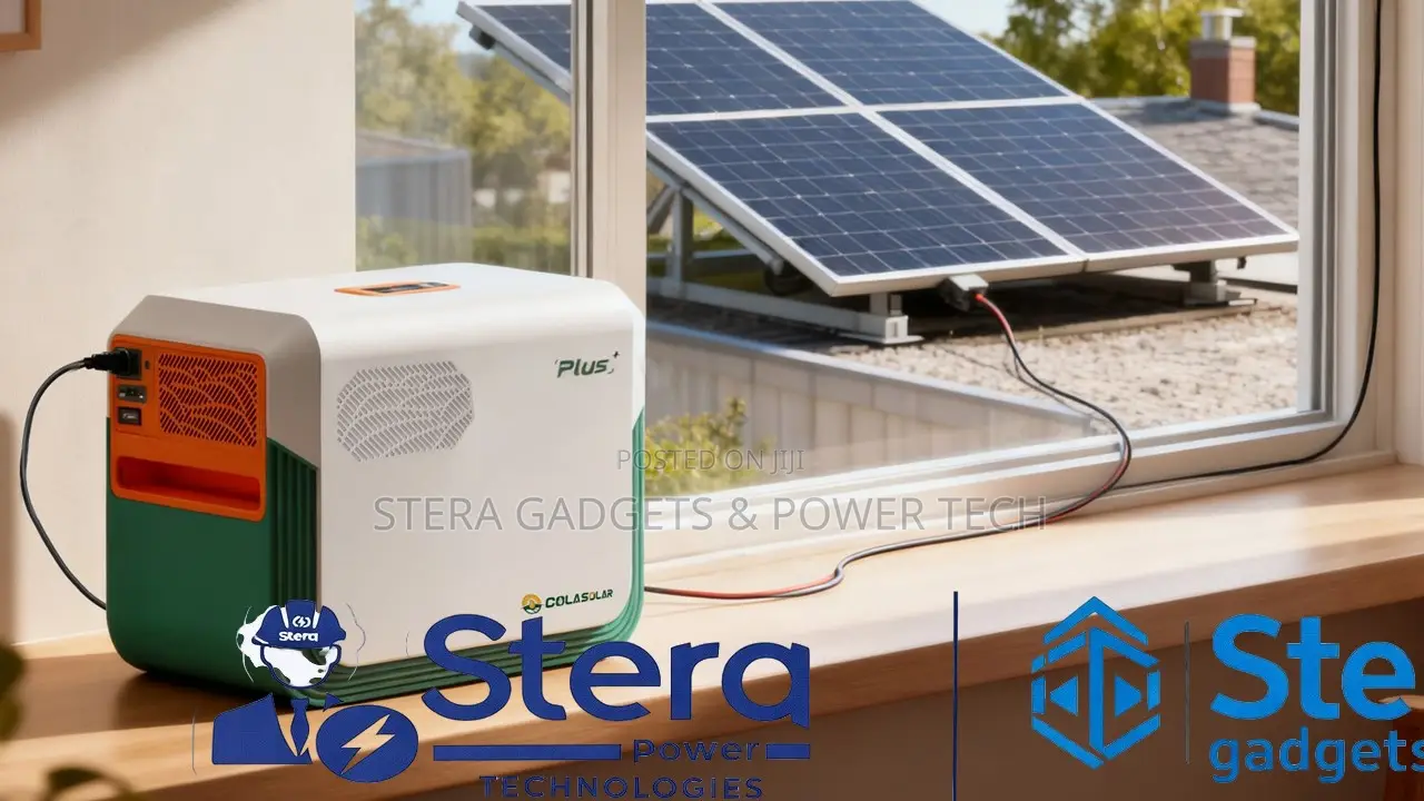 All in One Cola 3600 Plus Solar Generator