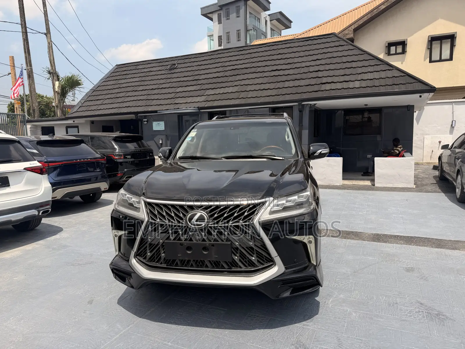 Lexus LX 570 AWD 2014 Black