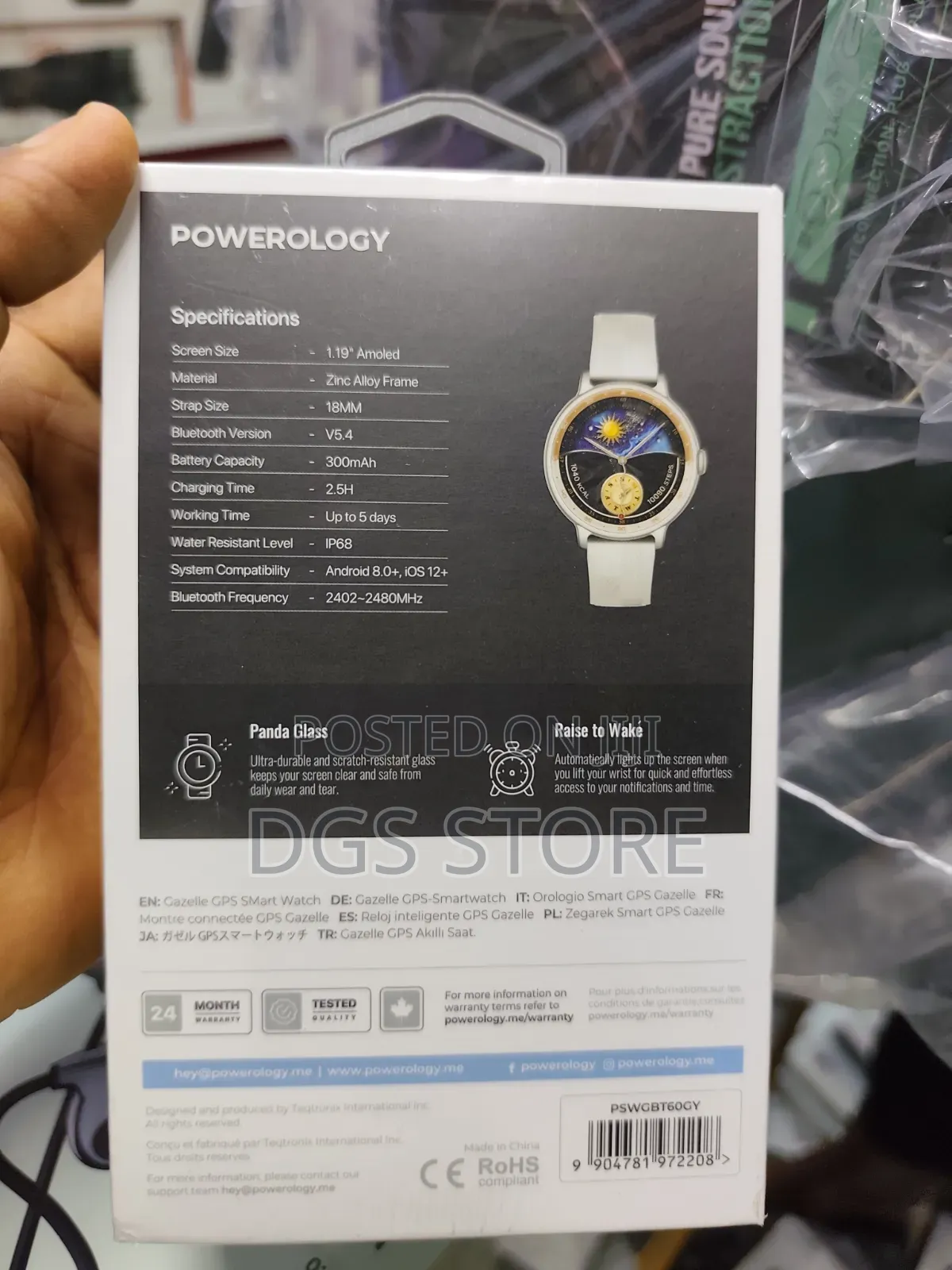 Powerology Gazelle Urban GPS Smart Watch