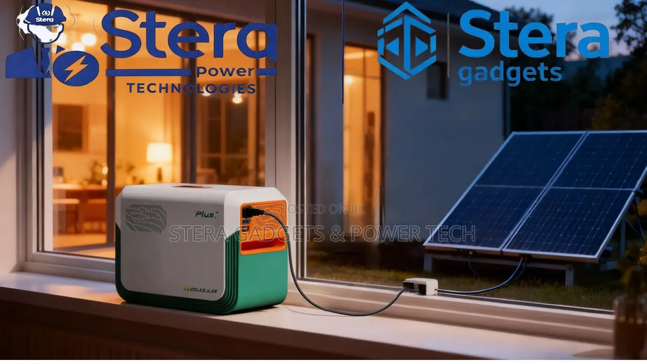 All in One Cola 3600 Plus Solar Generator