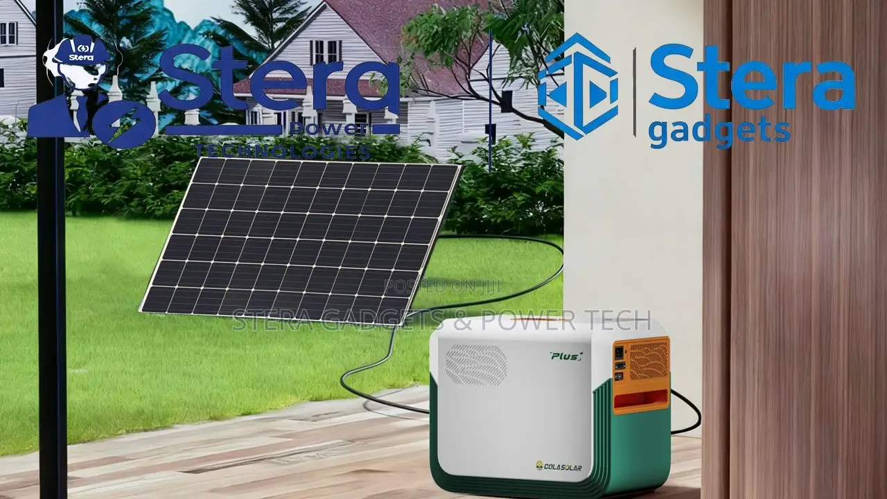 All in One Cola 3600 Plus Solar Generator