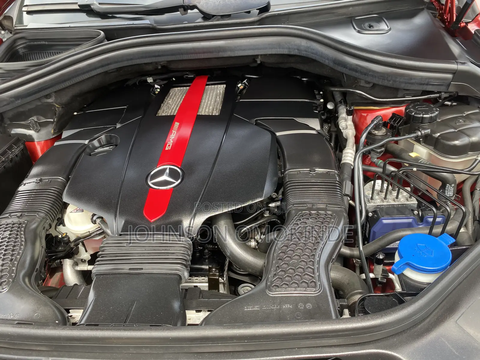 Mercedes-Benz GLE-Class AMG GLE 43 4MATIC 2018 Red