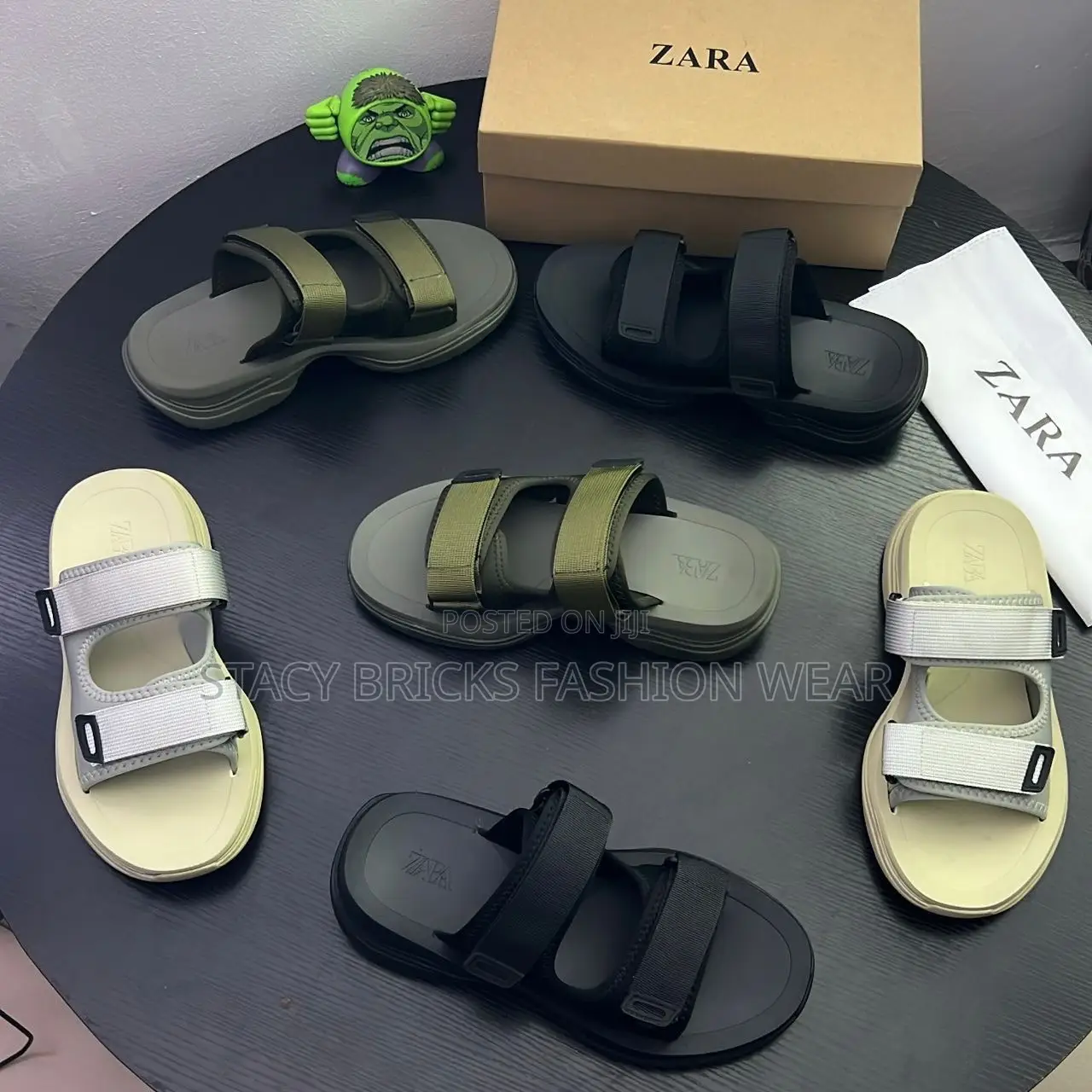 Zara Men Slide ; Now Available in Store*
