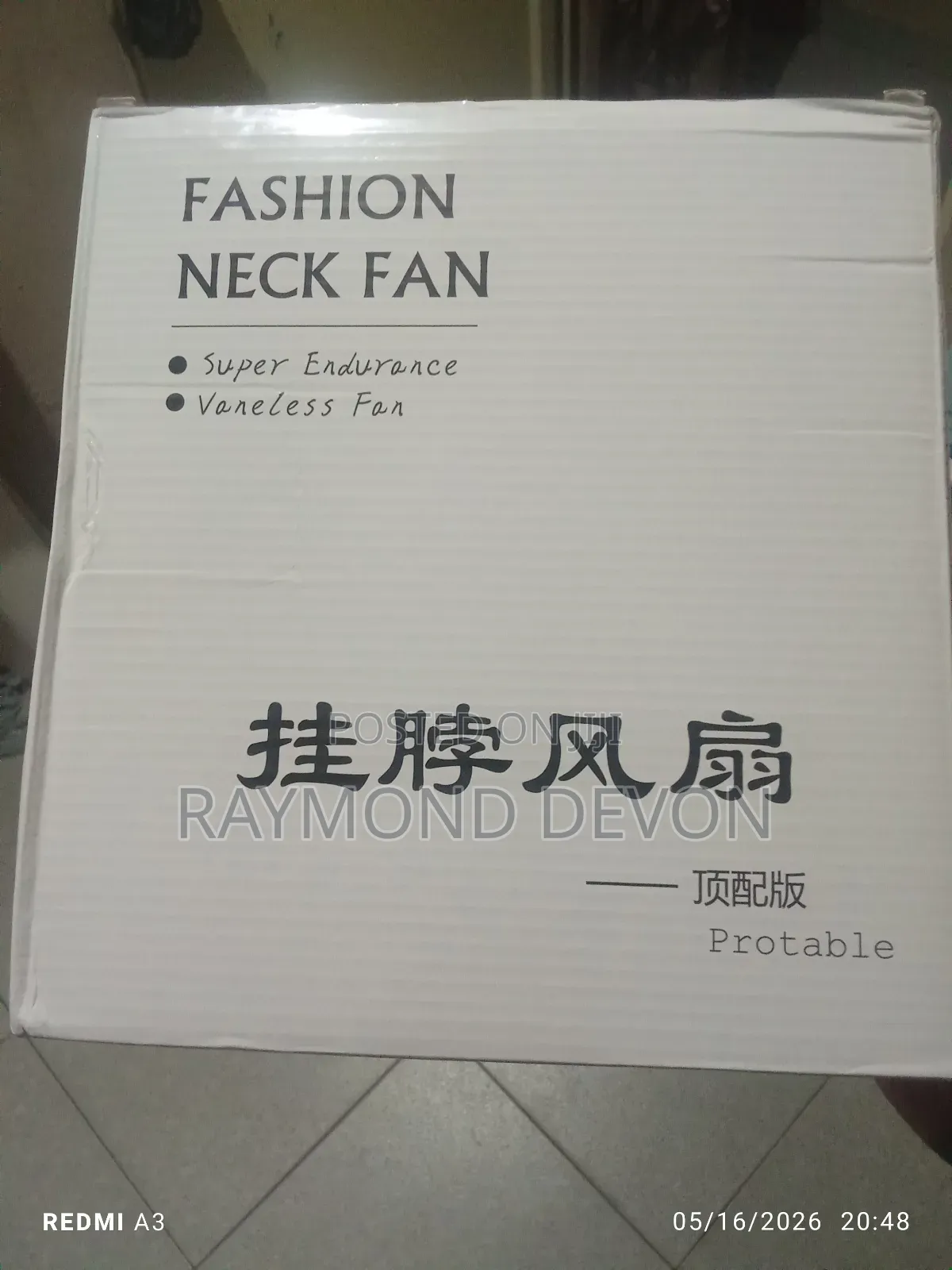 Hanging Neck Fan