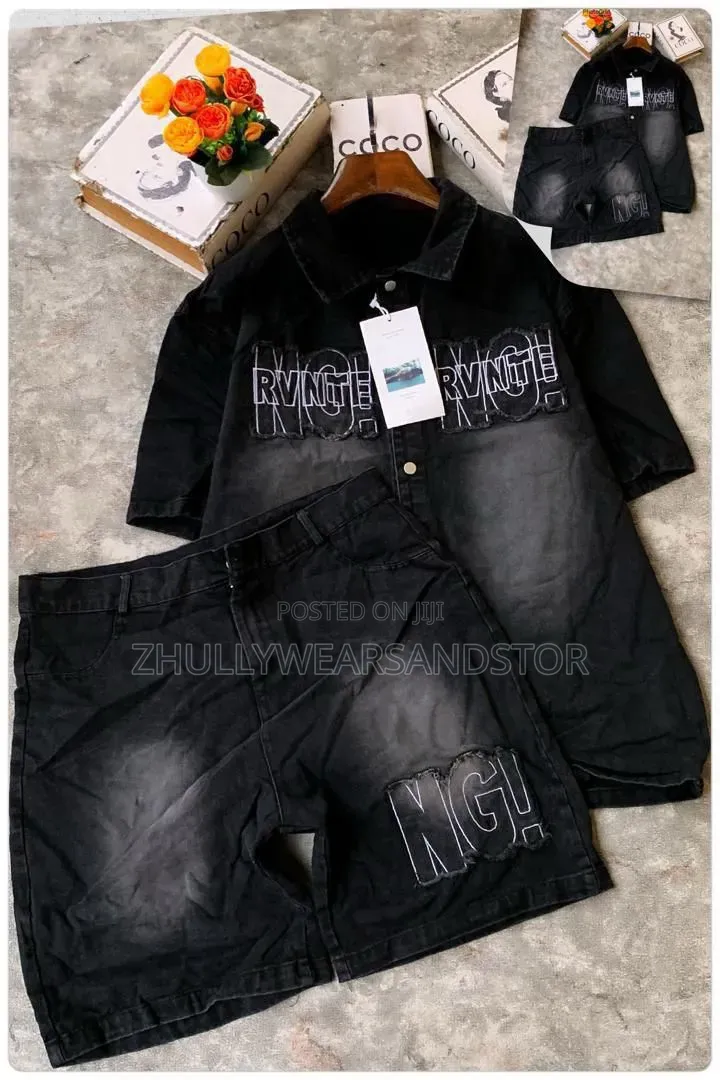 *High Quality Luxury Men Jean Denim Up and Down Now
