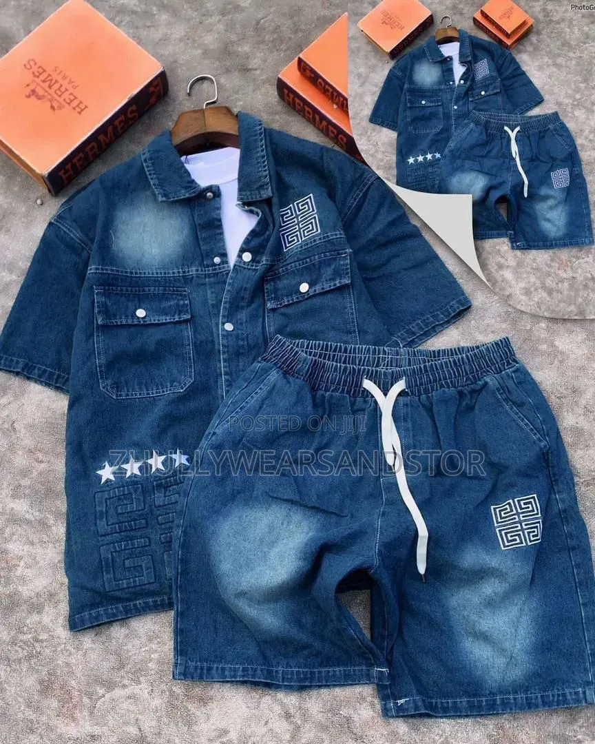 *High Quality Luxury Men Jean Denim Up and Down Now