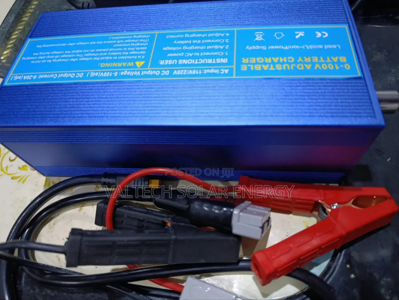 0v-100v 20a Adjustable Smart Battery Charger