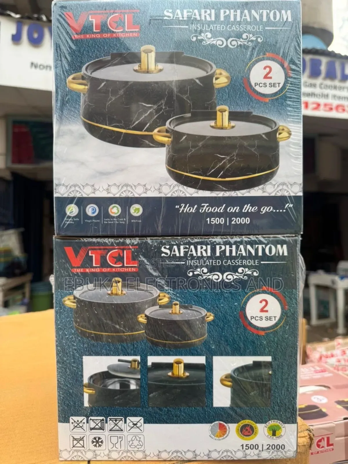 2pcs VTCL Safari Phantom Insulated Casserole Is Available Now