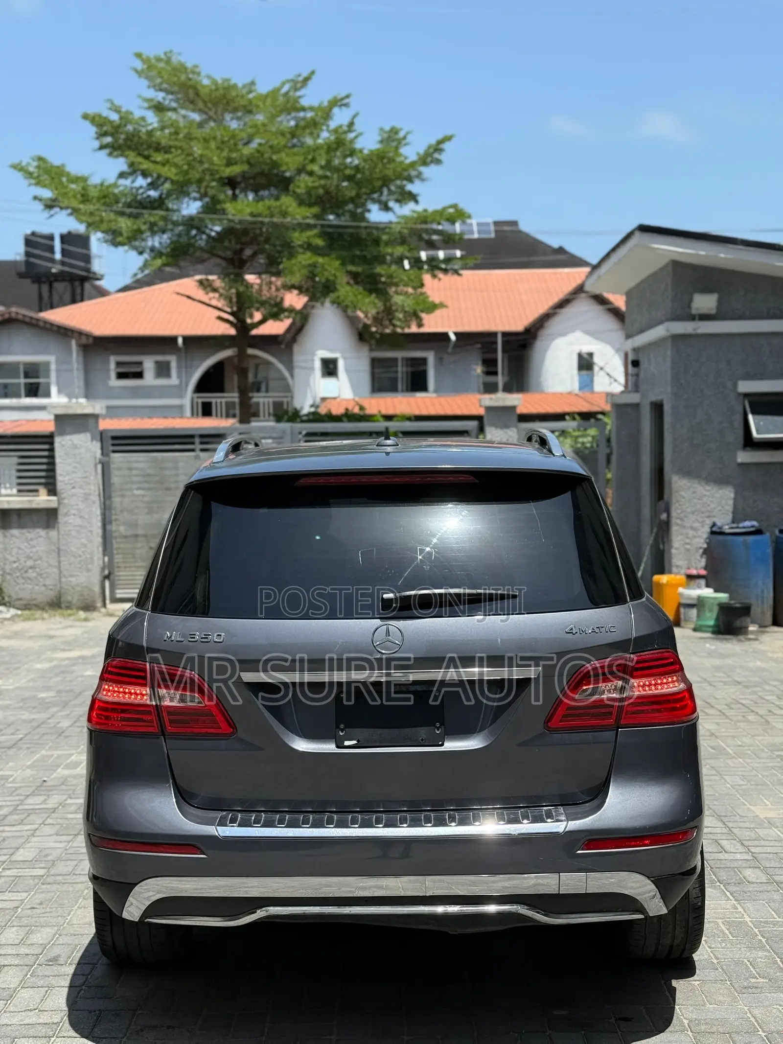 Mercedes-Benz M Class ML 350 4Matic 2012 Gray