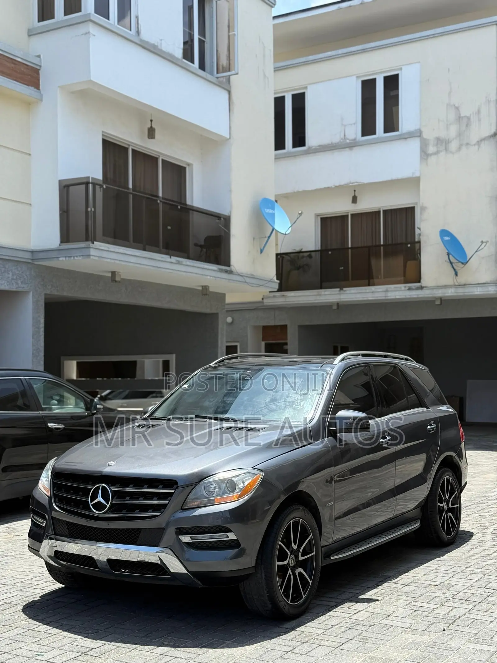 Mercedes-Benz M Class ML 350 4Matic 2012 Gray