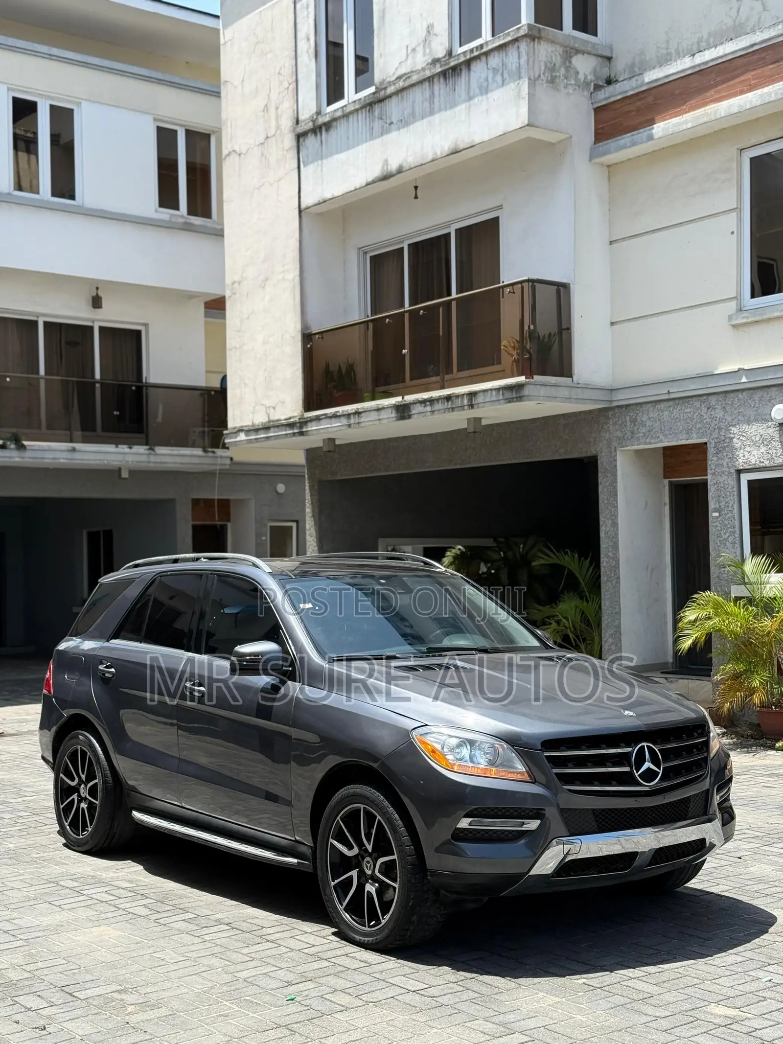 Mercedes-Benz M Class ML 350 4Matic 2012 Gray
