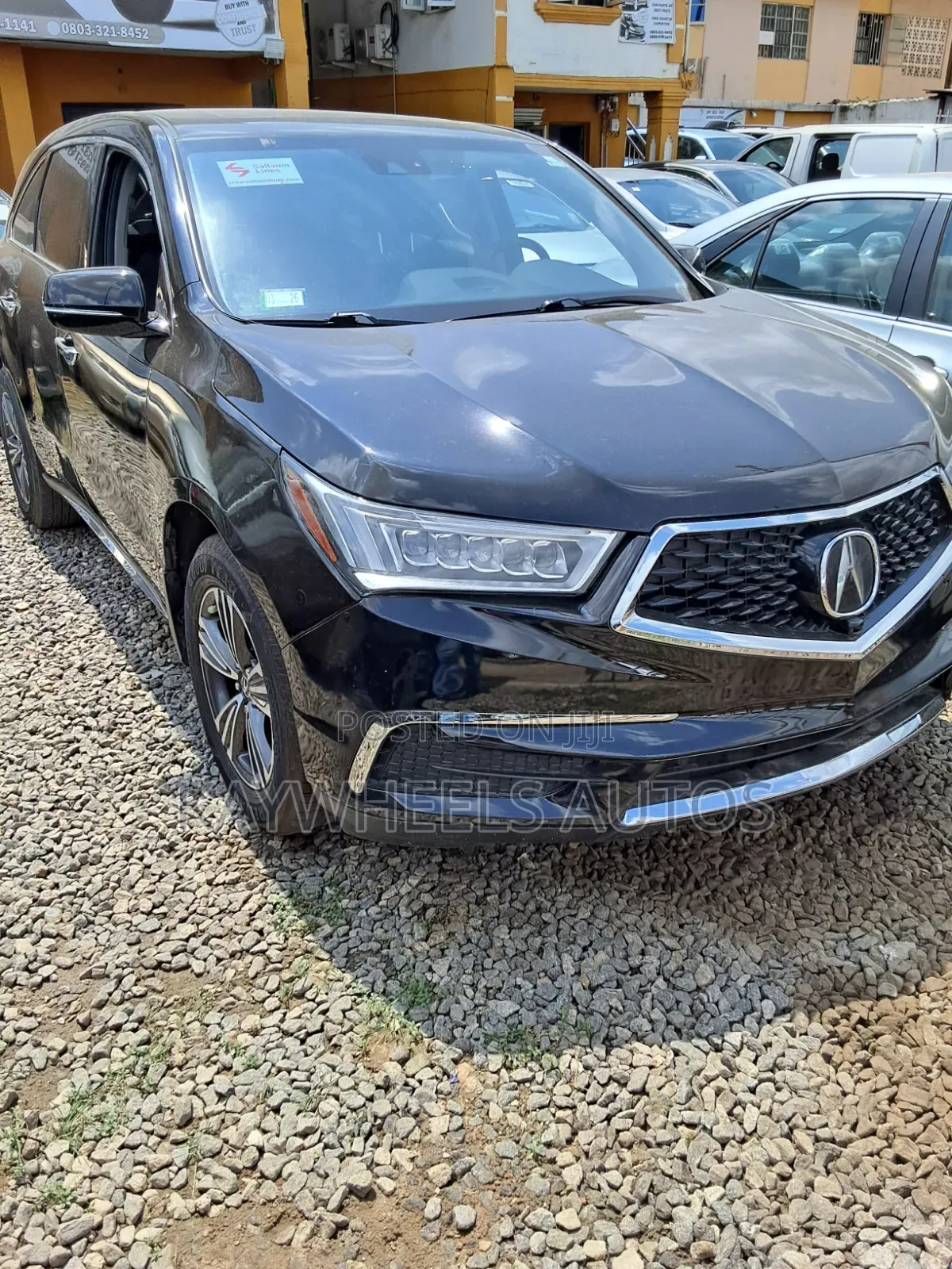 Acura MDX w/Advance Pkg SH-AWD 2018 Black
