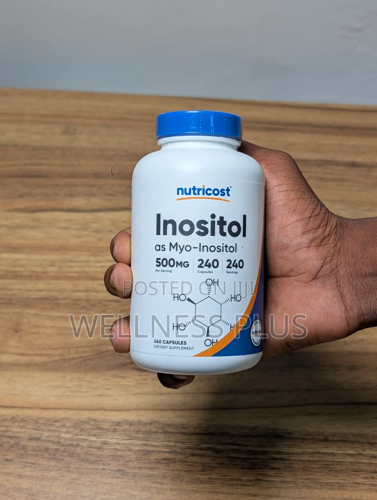 Nutricost Inositol 500mg 240 Caps | Mood Pcos Anxiety | Lagos