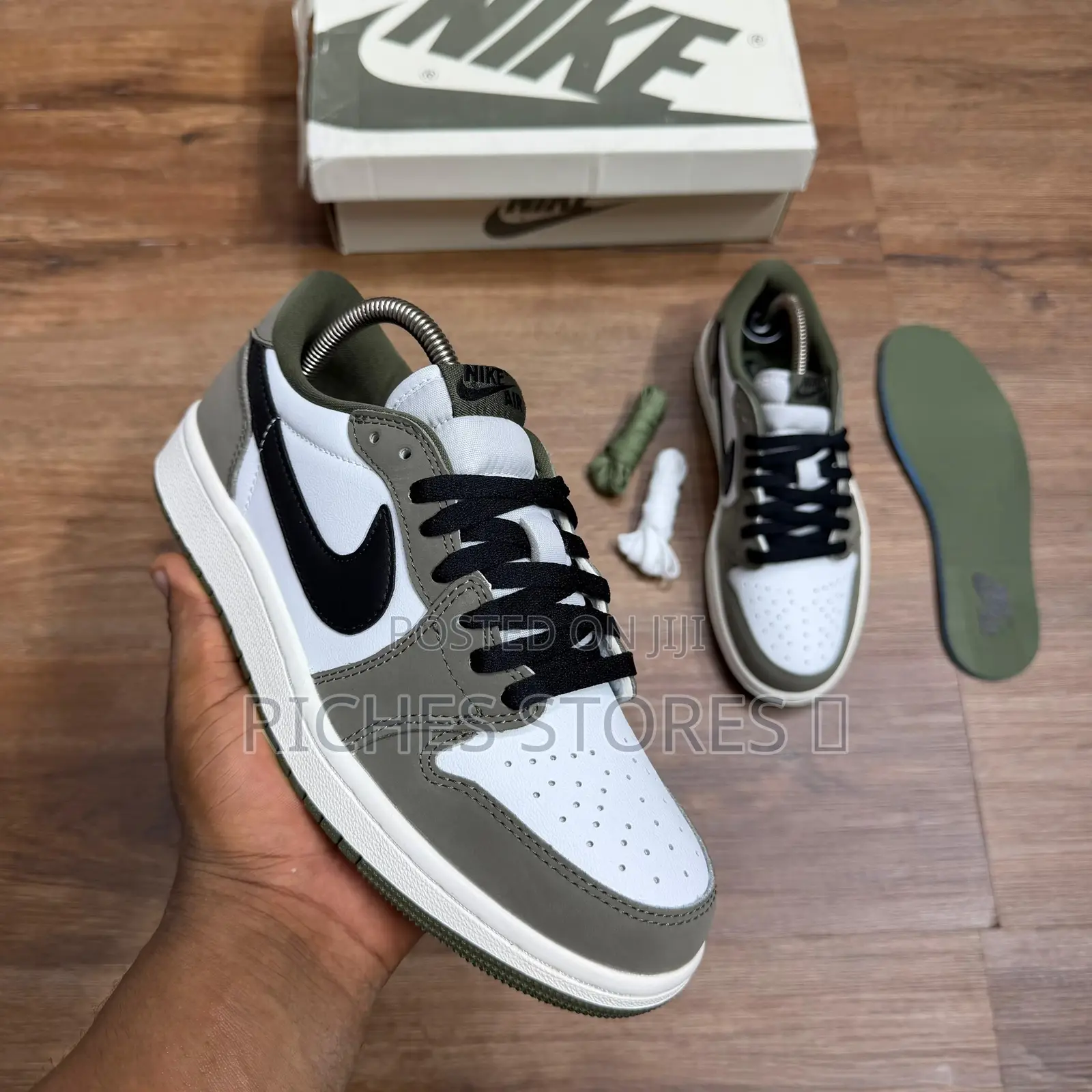 Air Jordan 1 Retro Low Og Medium Olive