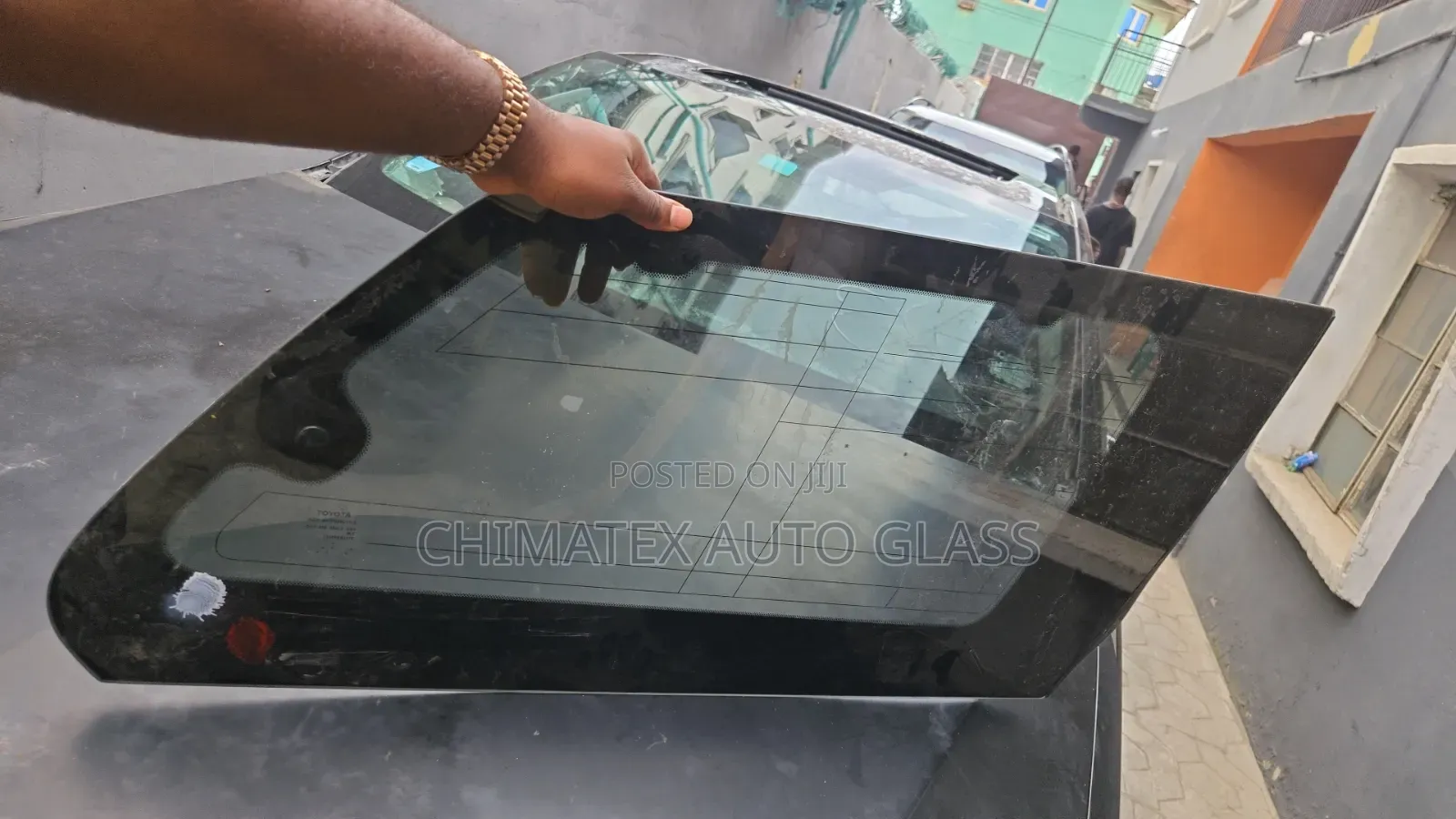 Toyota Sienna 2015 Rear Body Vent Glass Available at Chimatex