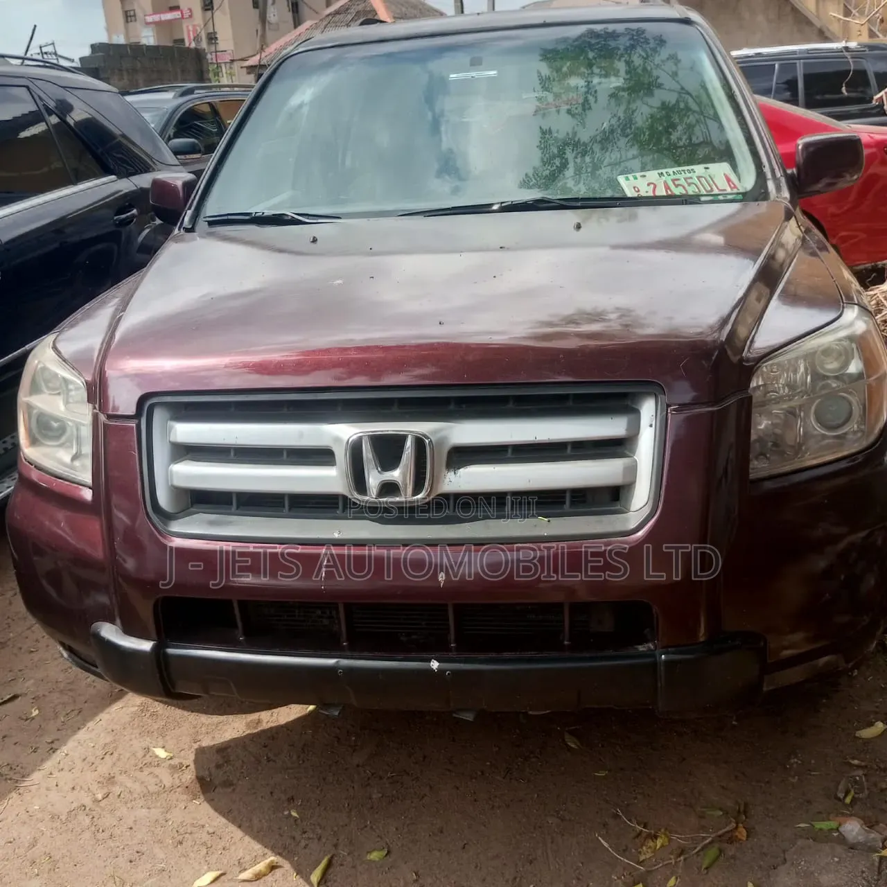 Honda Pilot EX 4x2 (3.5L 6cyl 5A) 2007 Burgundy
