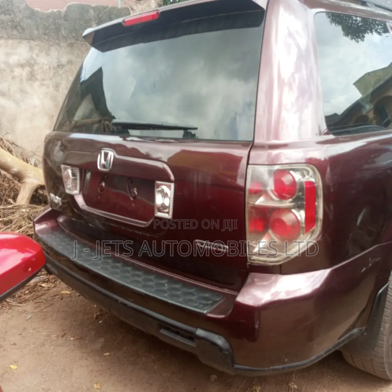 Honda Pilot EX 4x2 (3.5L 6cyl 5A) 2007 Burgundy