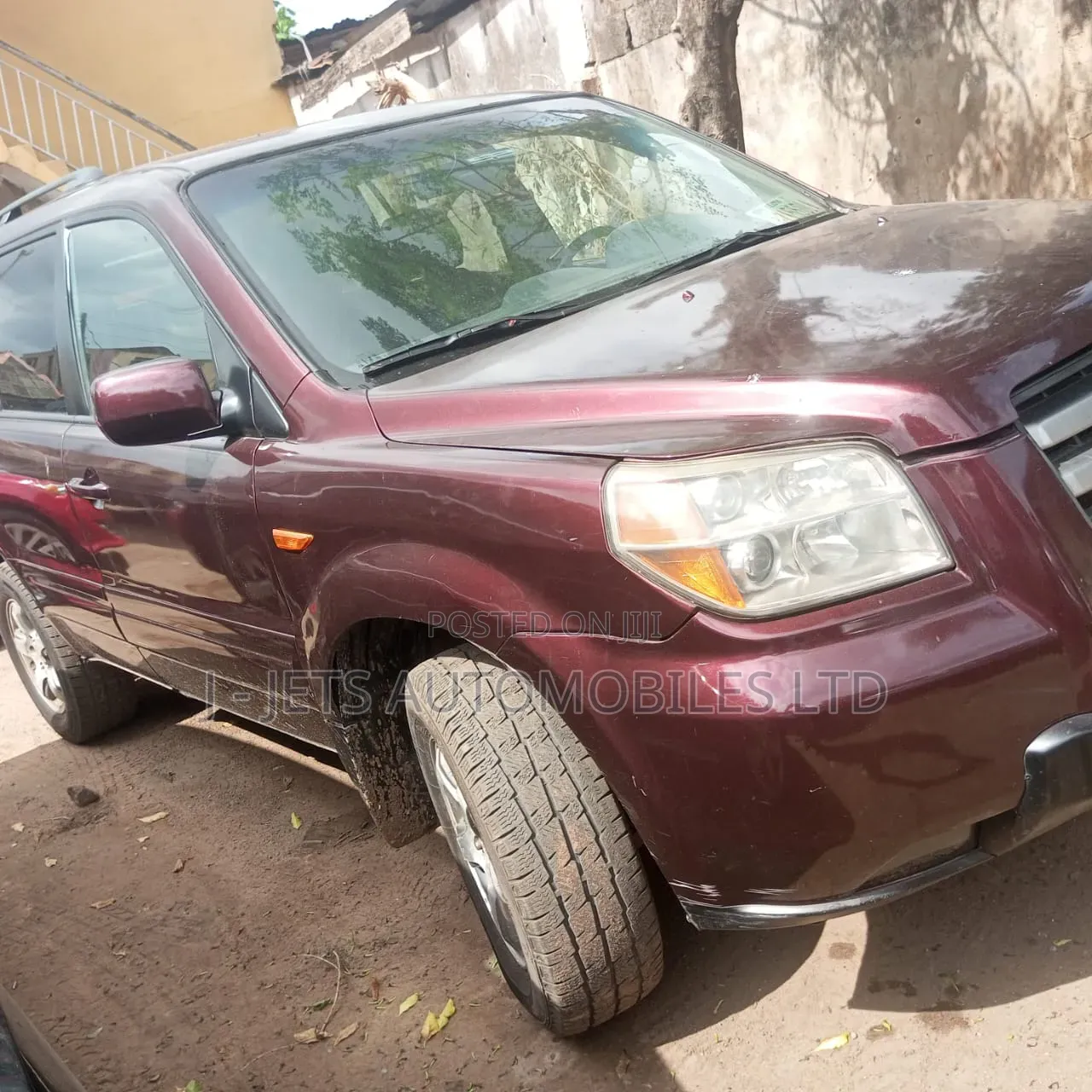 Honda Pilot EX 4x2 (3.5L 6cyl 5A) 2007 Burgundy