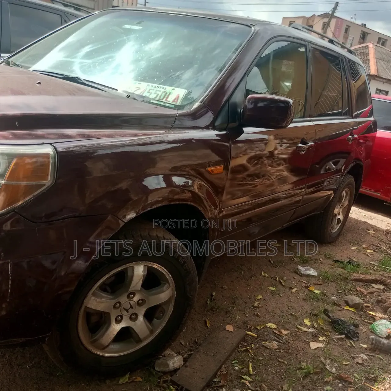 Honda Pilot EX 4x2 (3.5L 6cyl 5A) 2007 Burgundy