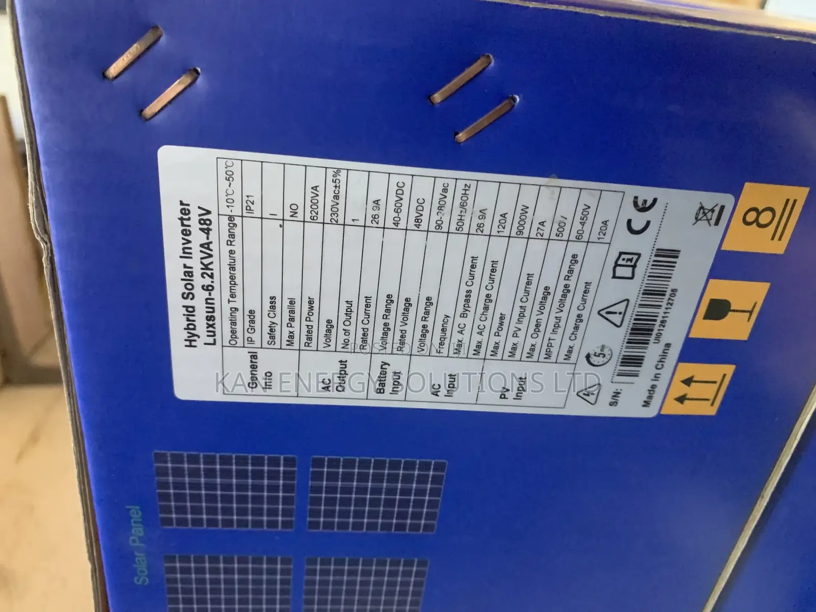 6.2 Kva Luxsun Hybrid Inverter