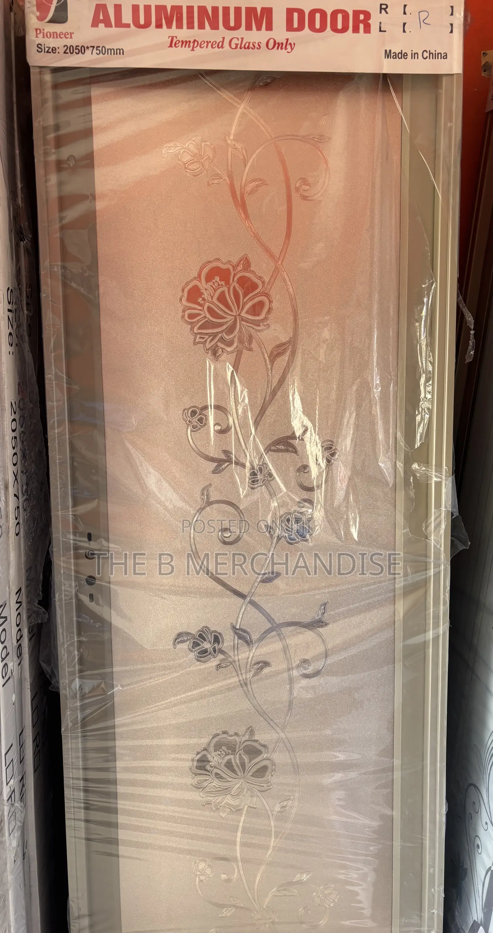 Aluminum Full Glass Door