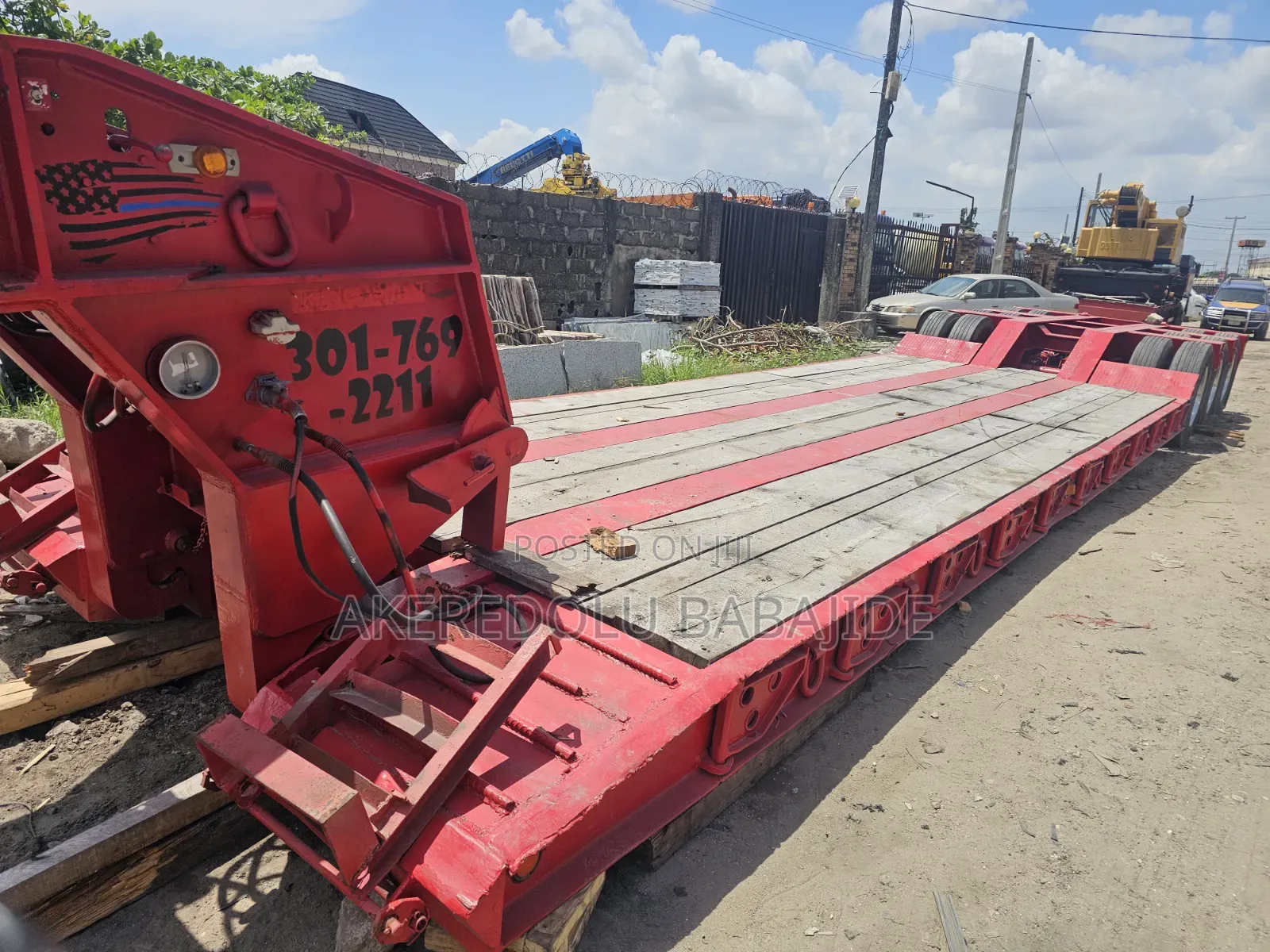80ton Tokunbo Lowbed