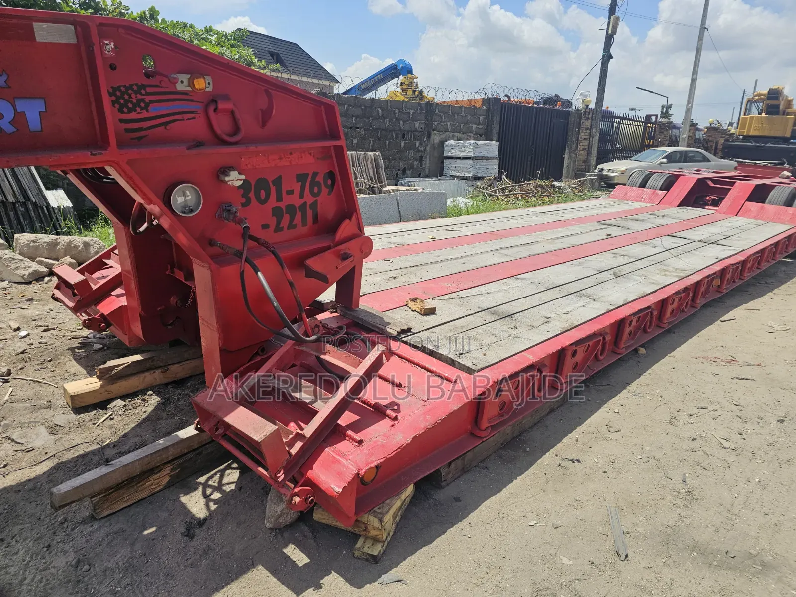 80ton Tokunbo Lowbed
