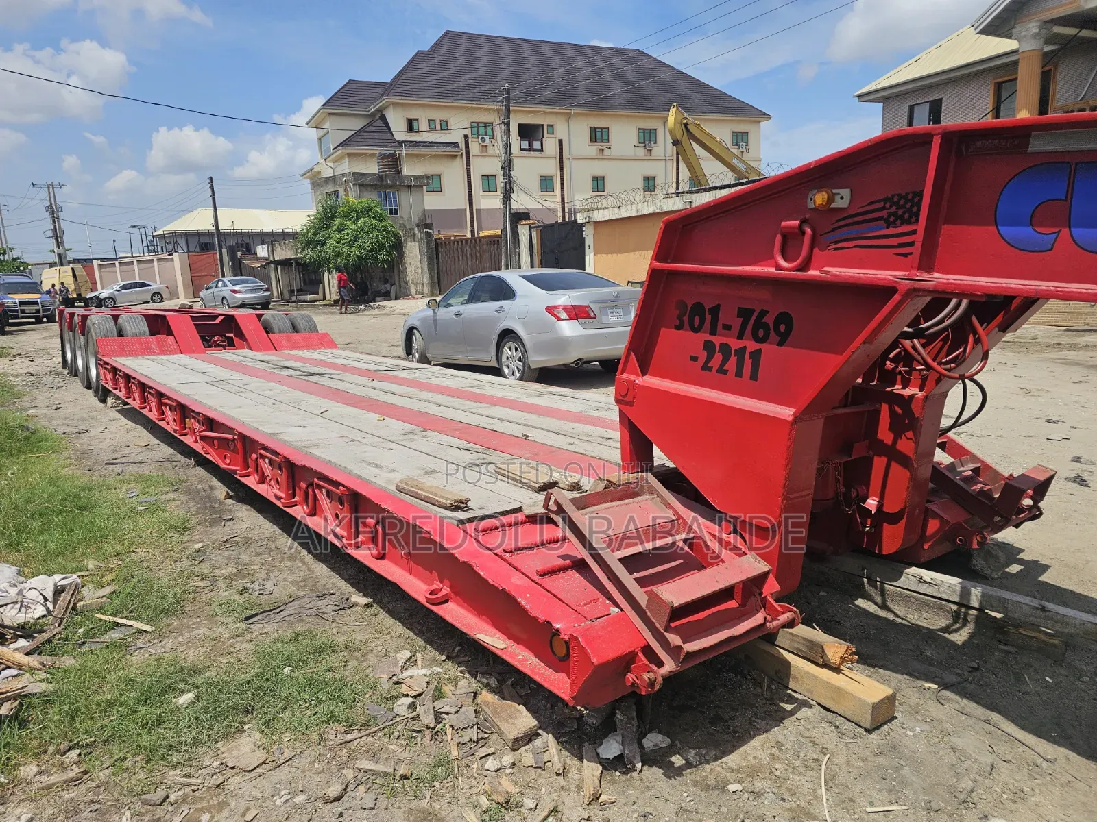 80ton Tokunbo Lowbed