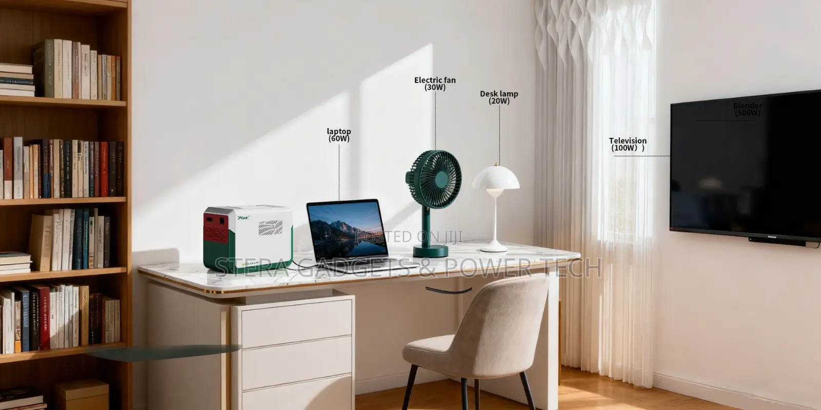 All in One Cola 1000 Pro Solar Generator