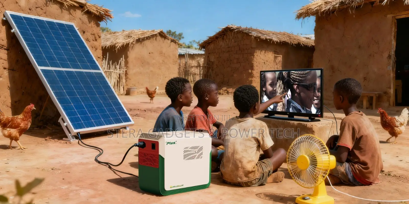 All in One Cola 1000 Pro Solar Generator