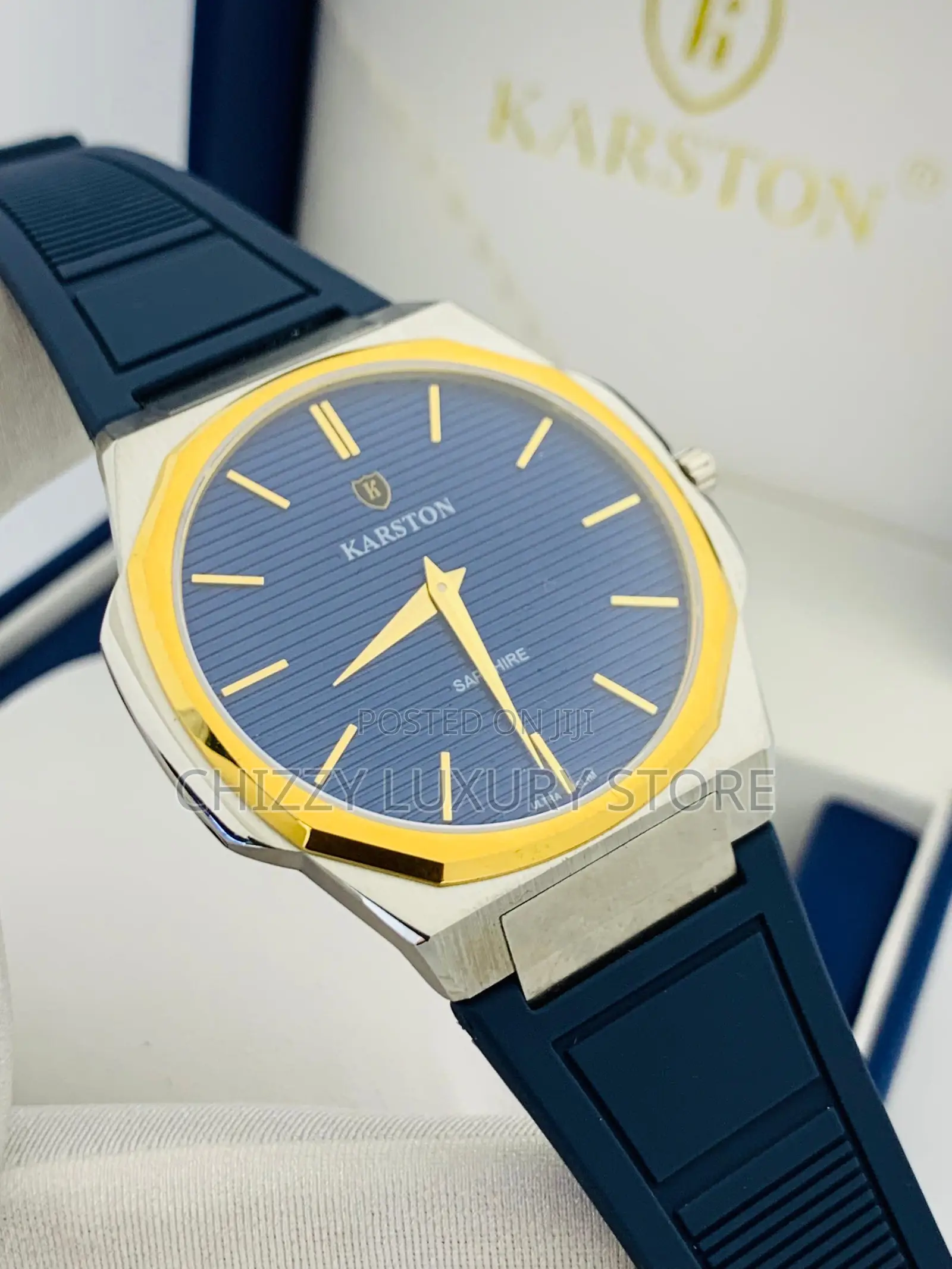 Karston Quality Luxury Men Automatic Engine Wristwatch