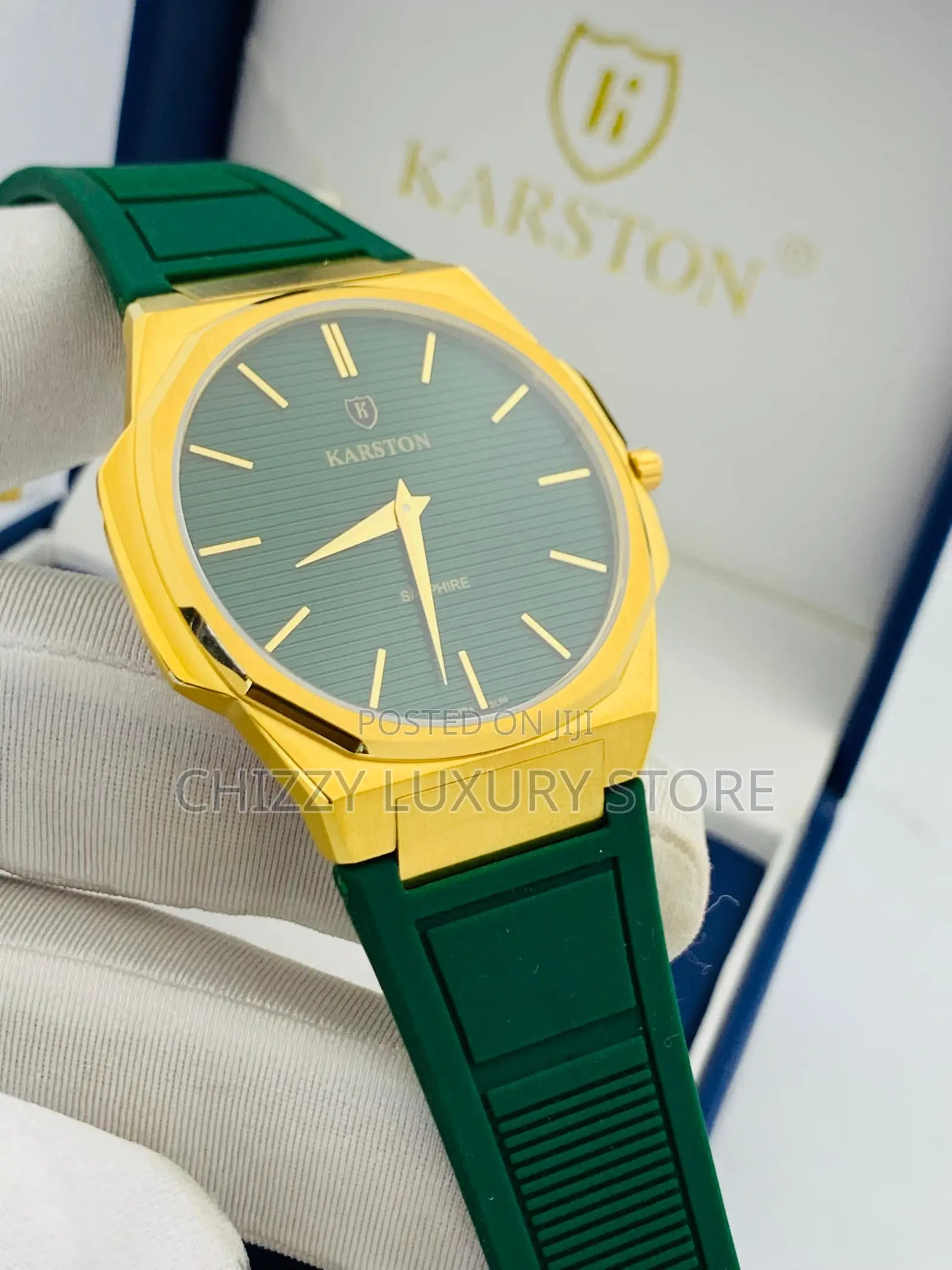 Karston Quality Luxury Men Automatic Engine Wristwatch