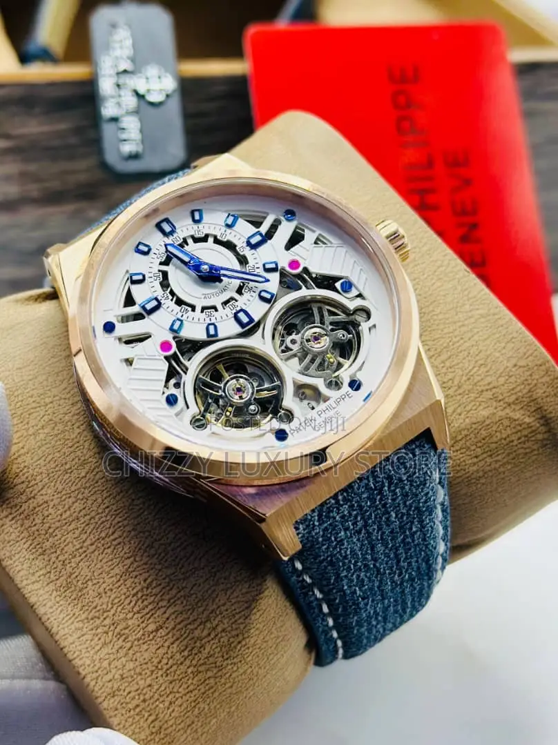 Patek Philippe Quality Luxury Men Automatic Engine Wristwatch